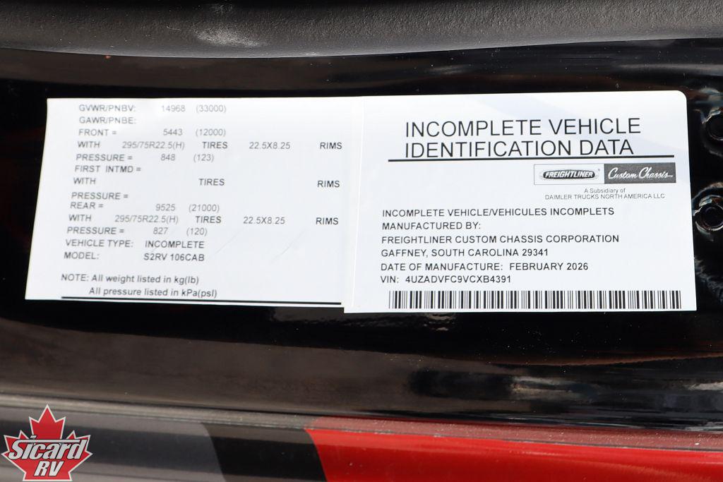 2027 TIFFIN ALLEGRO BAY 34DB