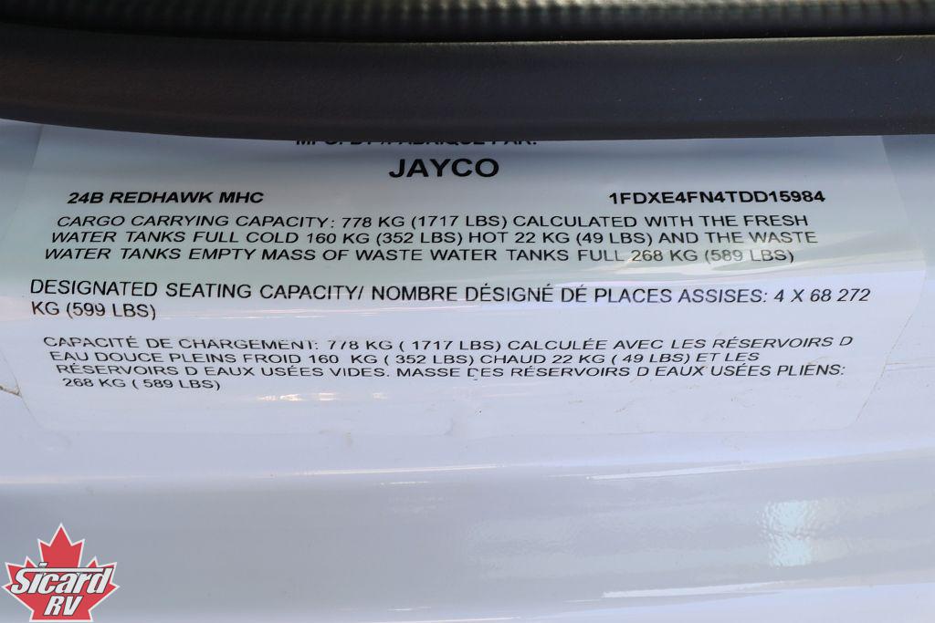 2027 JAYCO REDHAWK 24B