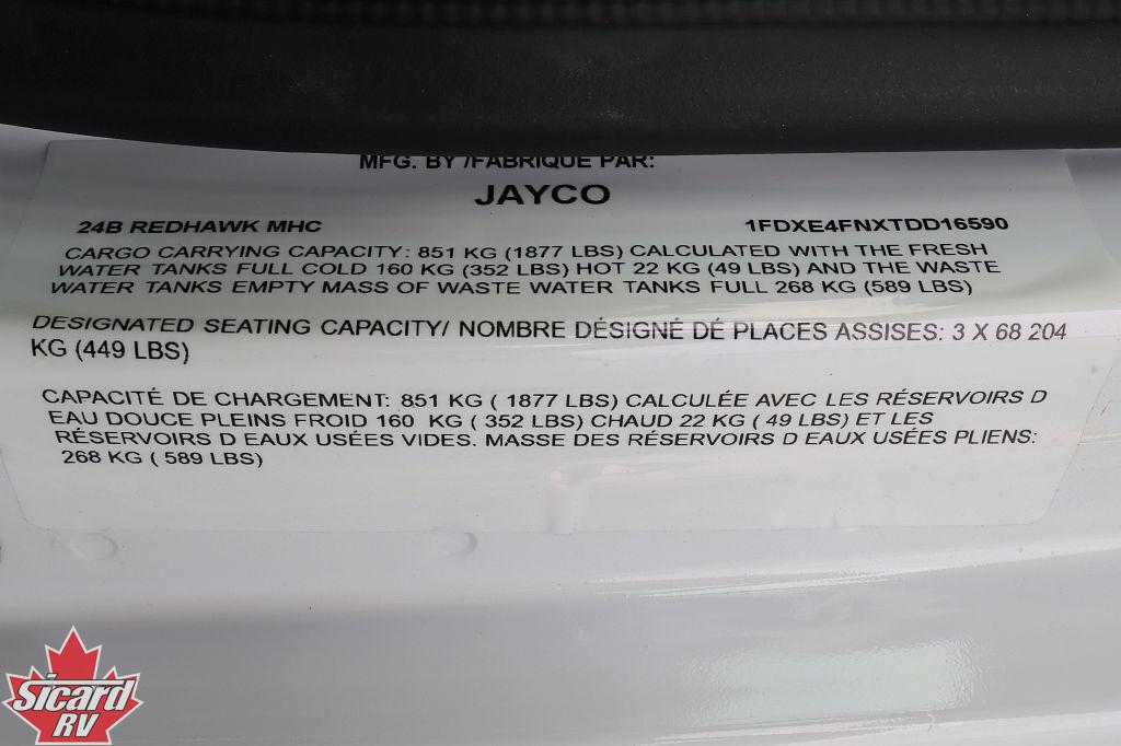 2027 JAYCO REDHAWK 24B