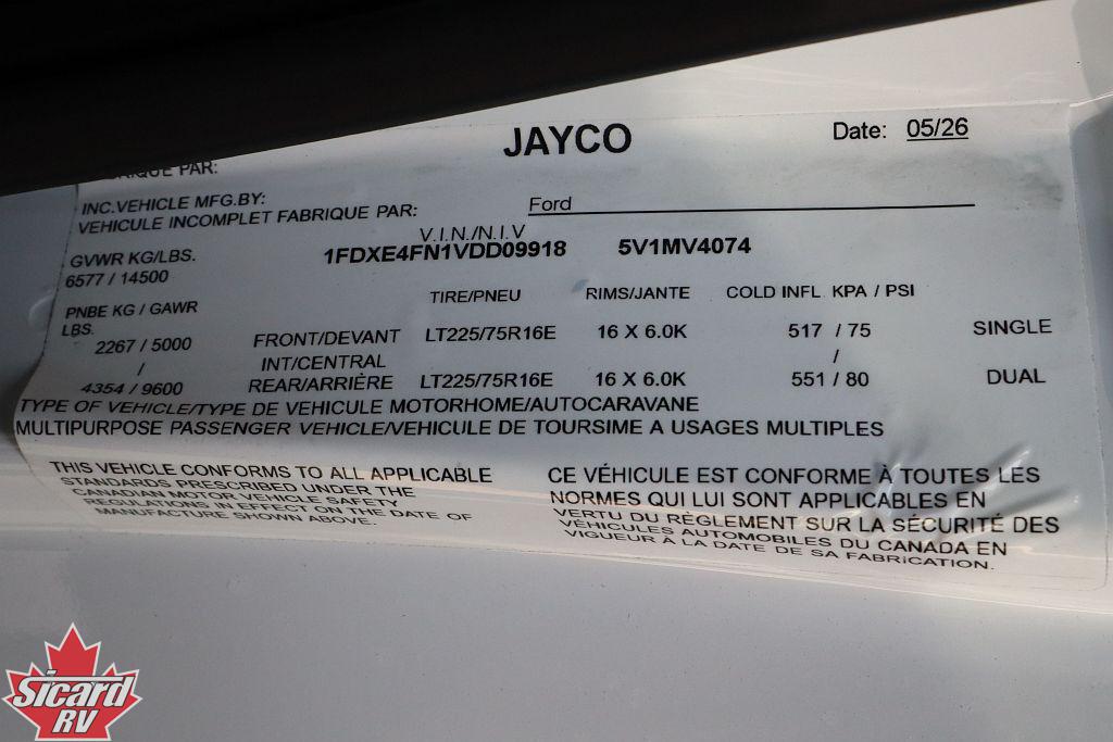 2027 JAYCO GREYHAWK 29MV