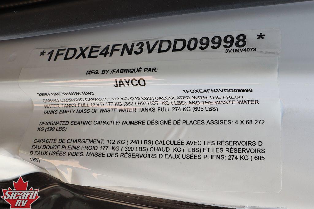 2027 JAYCO GREYHAWK 29MV