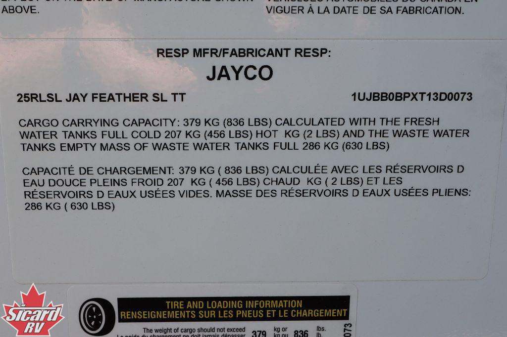 2026 JAYCO JAY FEATHER SL 25RLSL