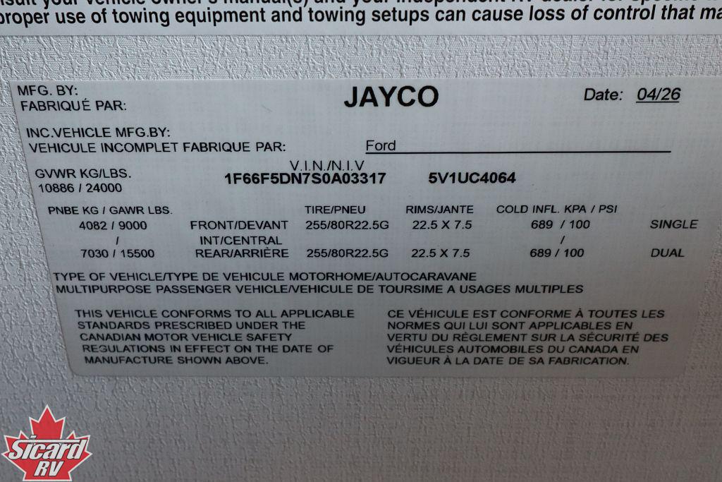 2027 JAYCO PRECEPT 36C