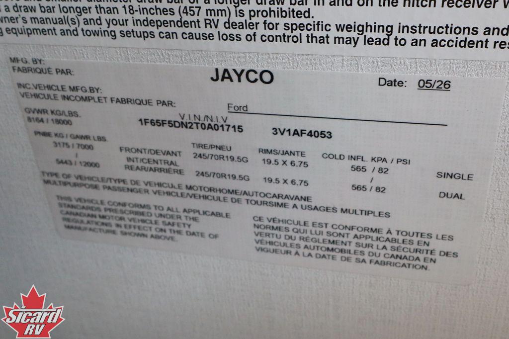 2027 JAYCO ALANTE 29F