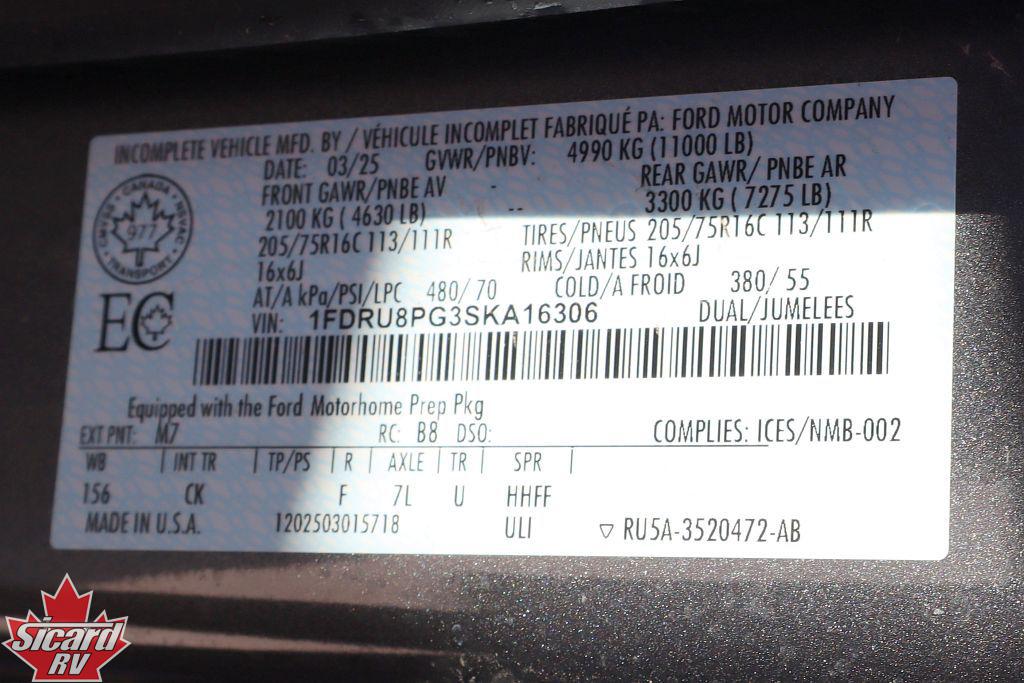 2027 WINNEBAGO EKKO 22A