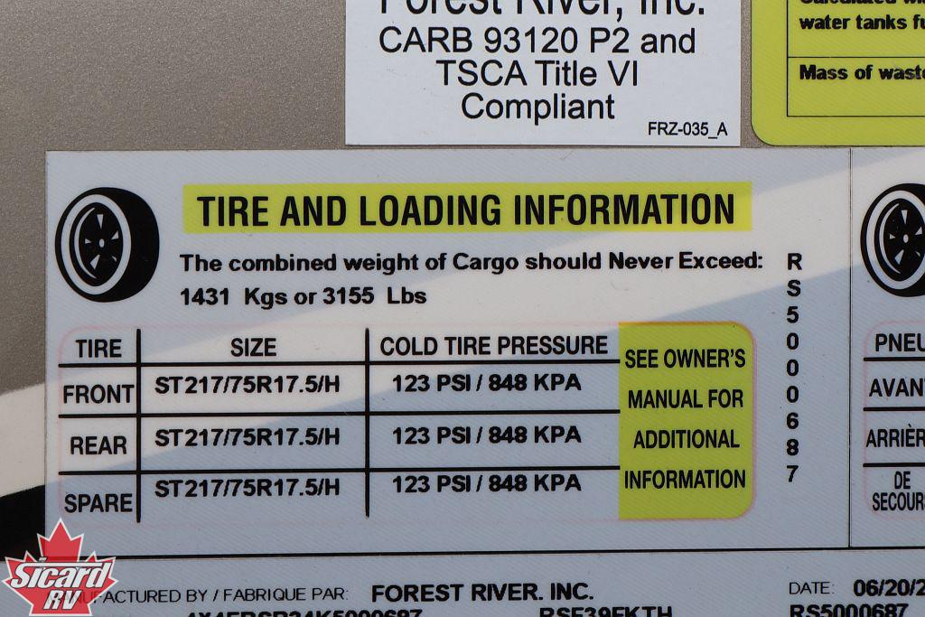 2019 FOREST RIVER RIVERSTONE 39FKTH