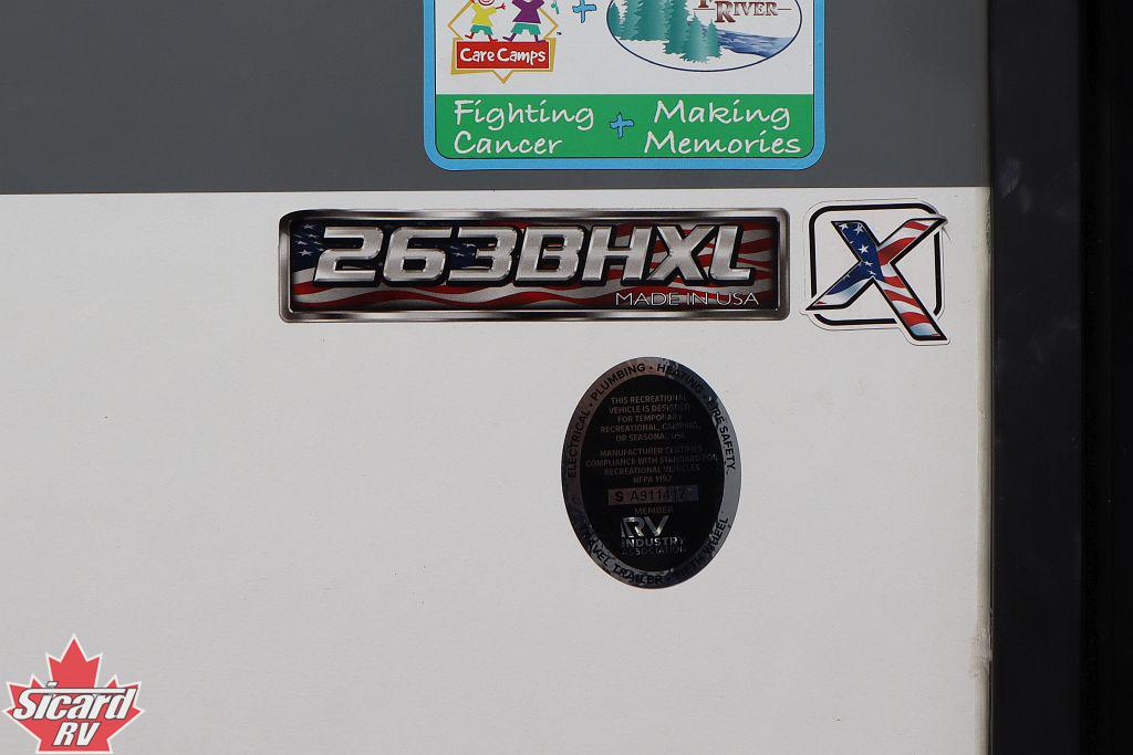 2024 FOREST RIVER WILDWOOD X-LITE 263BHXL
