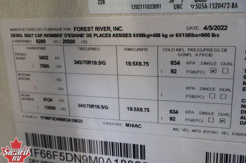 2022 FOREST RIVER FR3 33DS