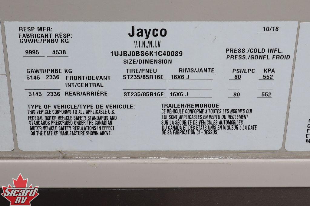 2019 JAYCO EAGLE HT 280RSOK
