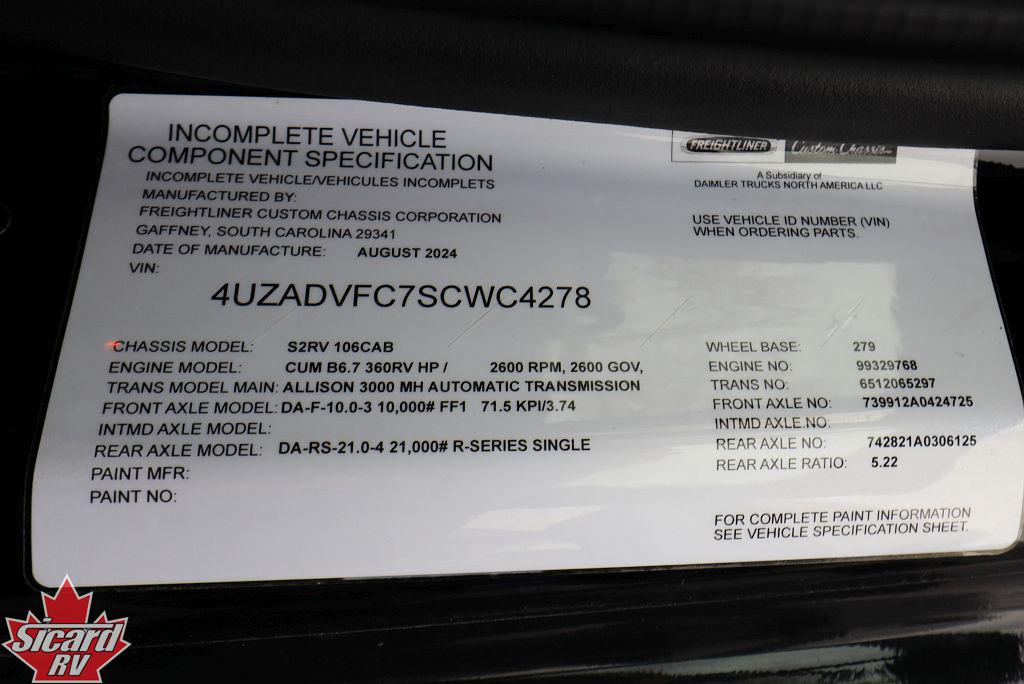 2025 JAYCO SENECA 37L