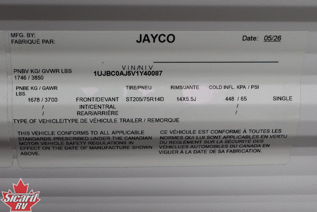 2027 JAYCO JAY FLIGHT 170FQ