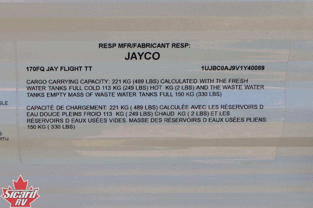 2027 JAYCO JAY FLIGHT 170FQ