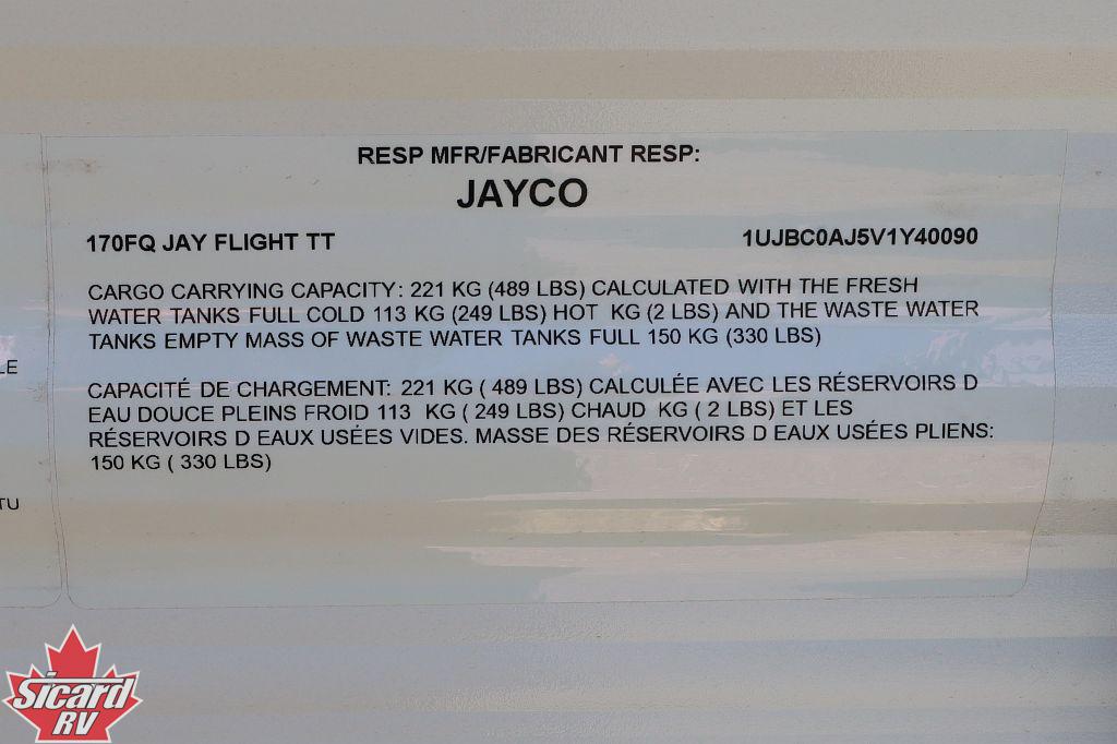 2027 JAYCO JAY FLIGHT 170FQ