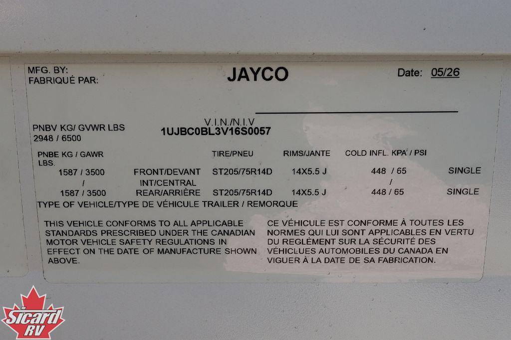 2027 JAYCO JAY FLIGHT 200MKS