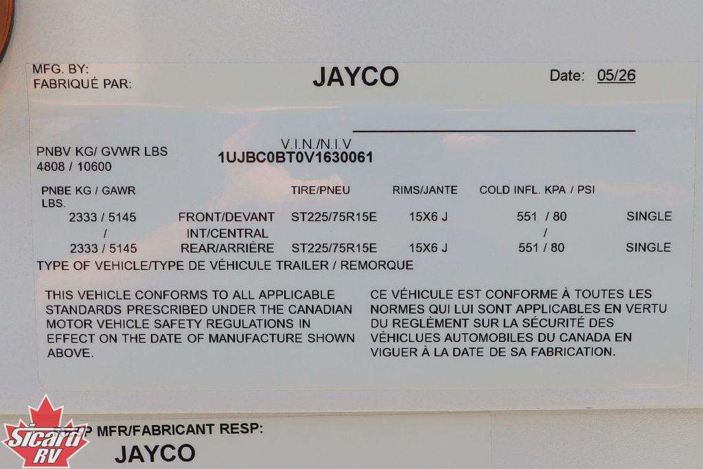 2027 JAYCO JAY FLIGHT 334RTS