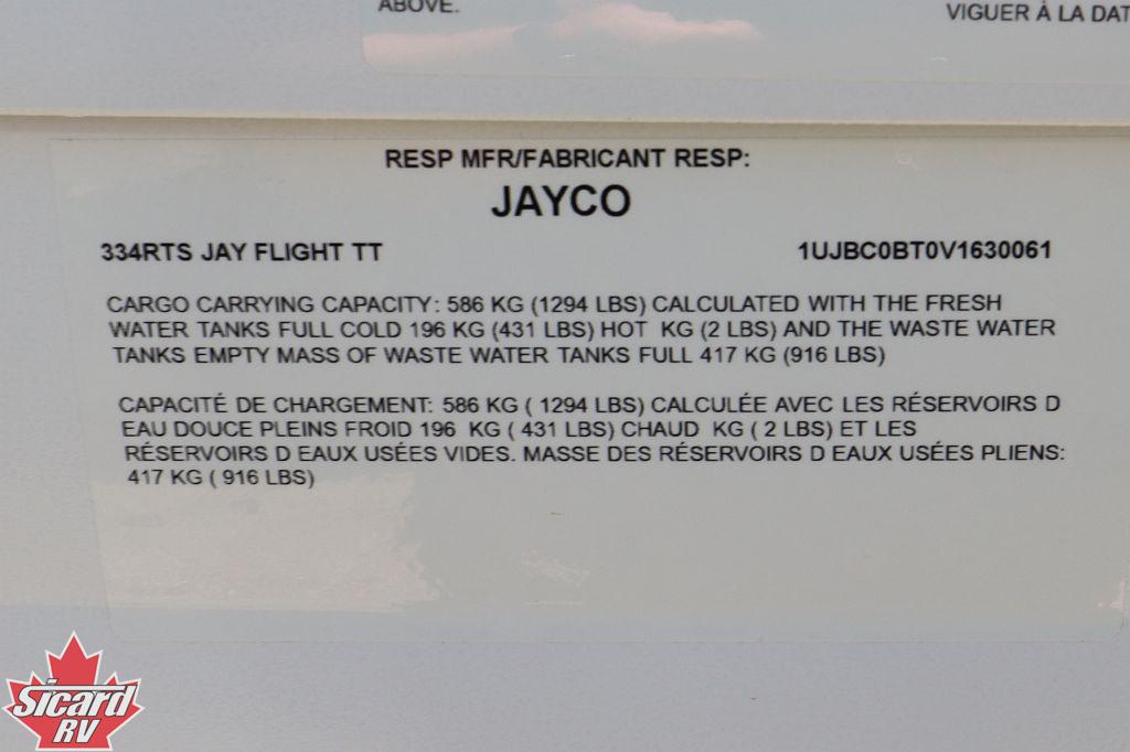 2027 JAYCO JAY FLIGHT 334RTS