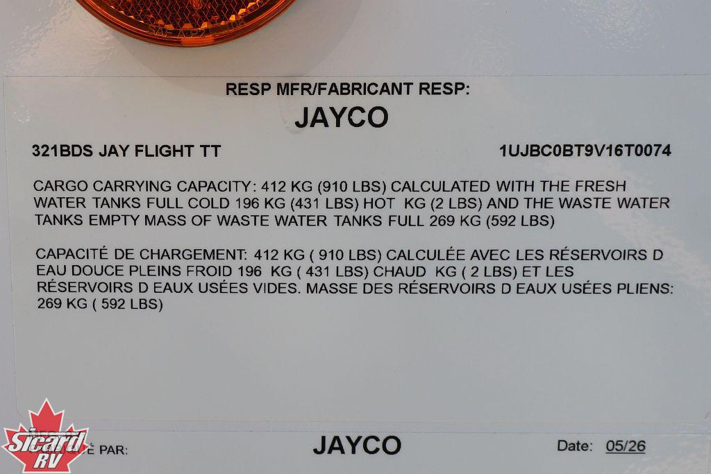2027 JAYCO JAY FLIGHT 321BDS