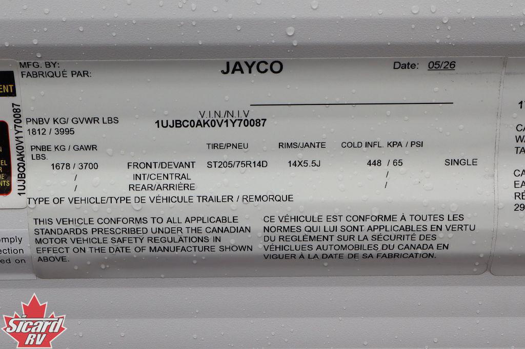 2027 JAYCO JAY FLIGHT 172DB