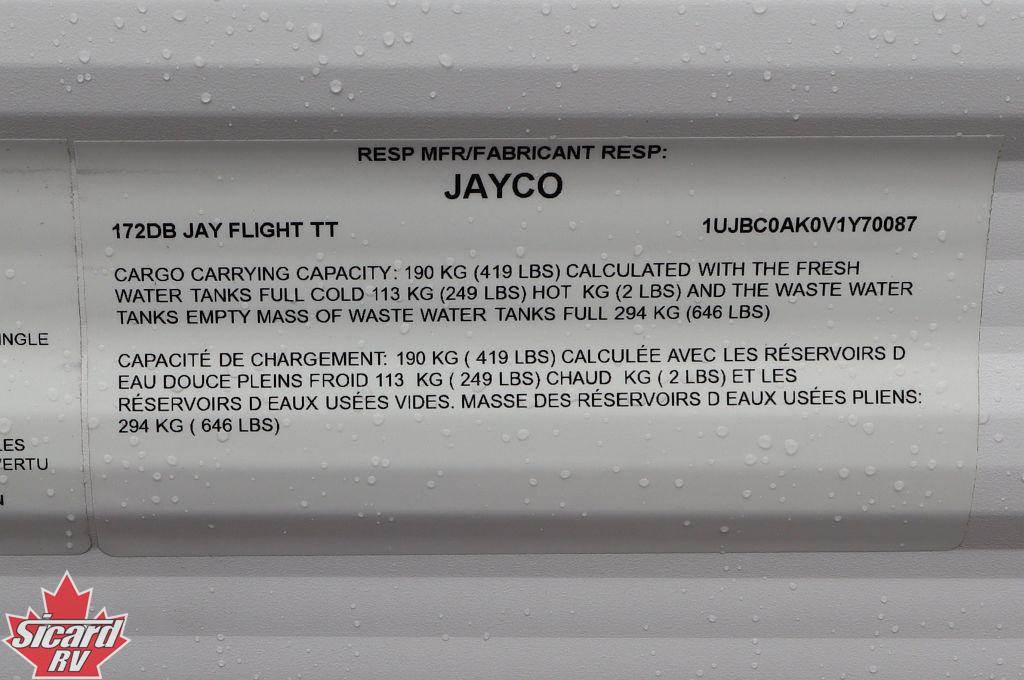 2027 JAYCO JAY FLIGHT 172DB