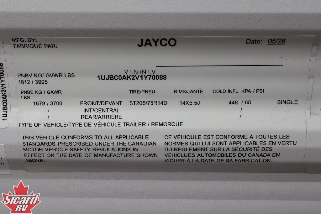 2027 JAYCO JAY FLIGHT 172DB