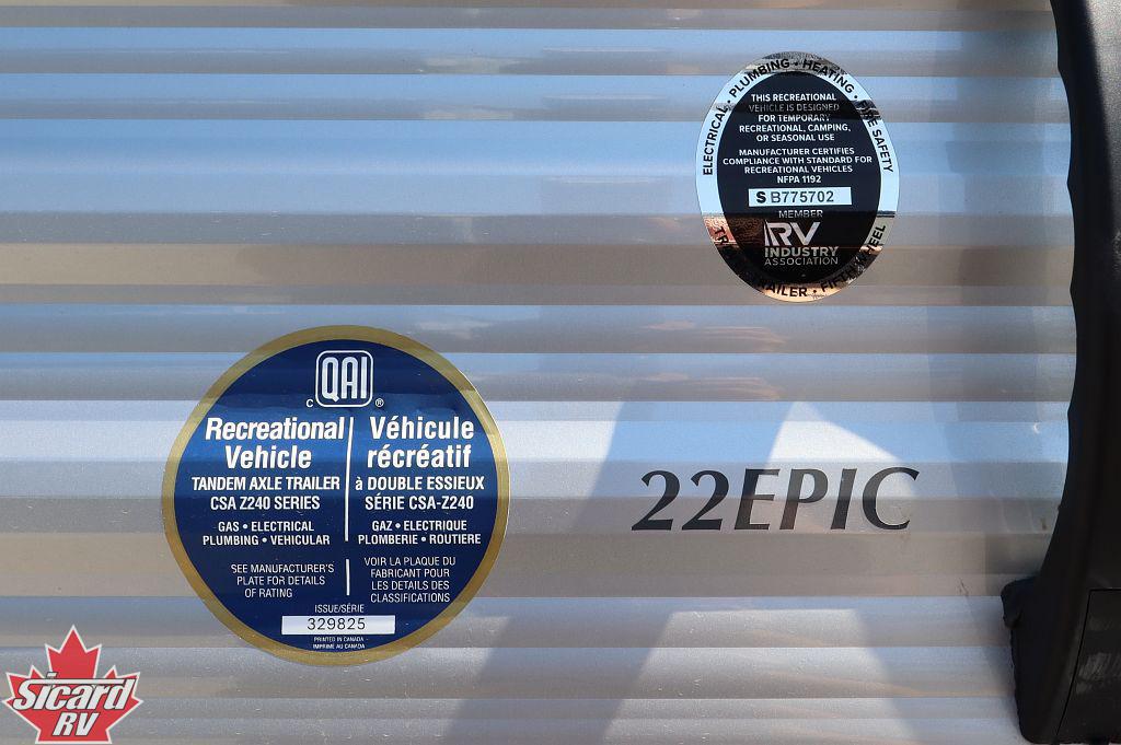 2027 FOREST RIVER AURORA LIGHT 22EPIC