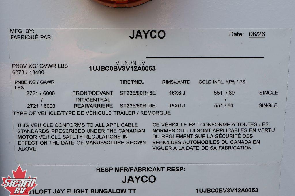 2027 JAYCO BUNGALOW DS 401LOFT