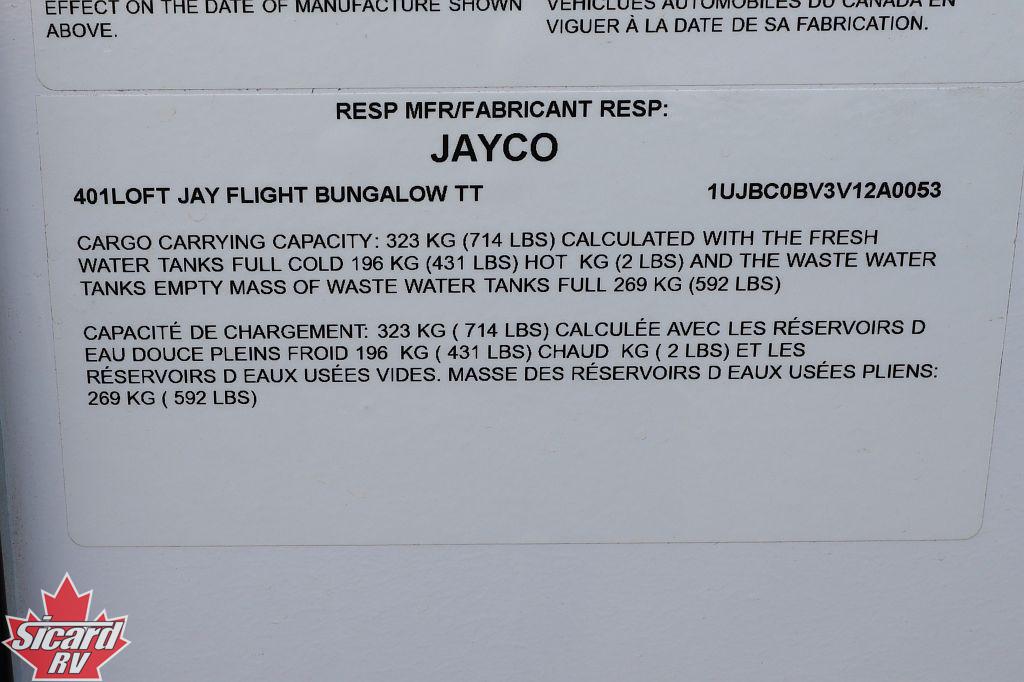 2027 JAYCO BUNGALOW DS 401LOFT