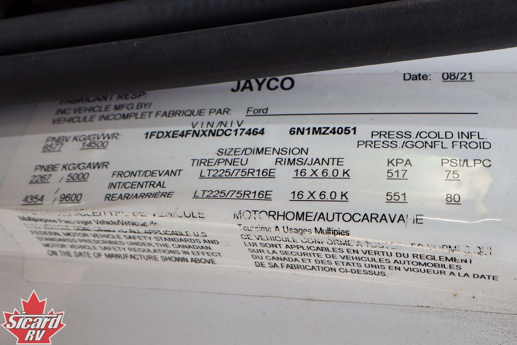 2022 JAYCO GREYHAWK 30Z