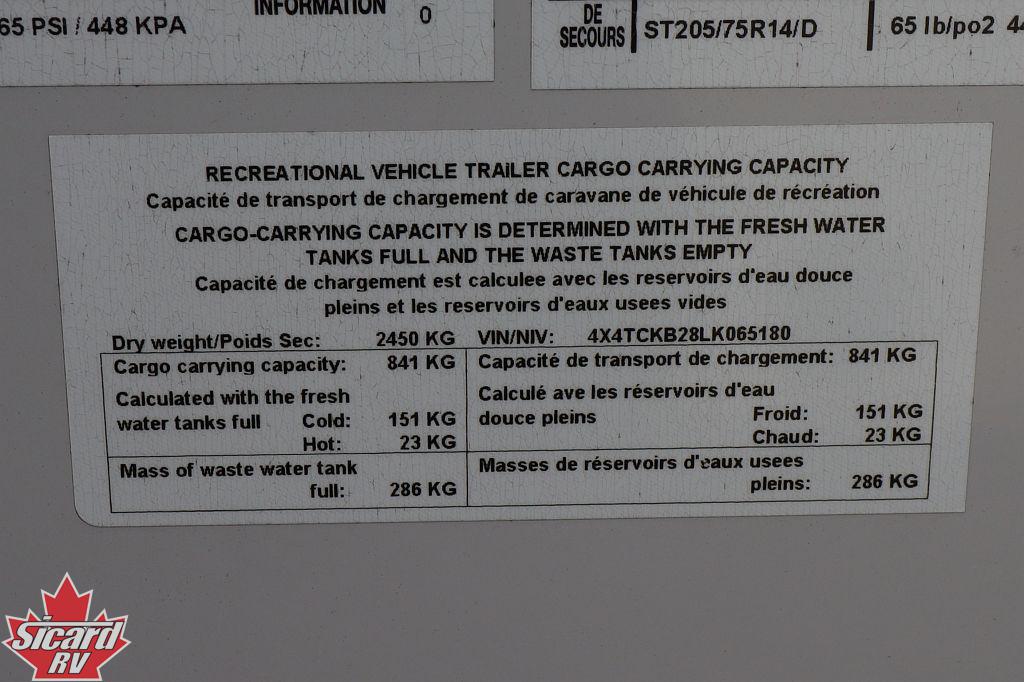 2020 FOREST RIVER GREY WOLF LIMITED 26RRBL