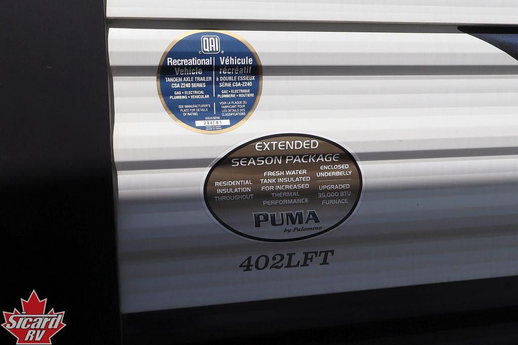 2024 PALOMINO PUMA 402LFT