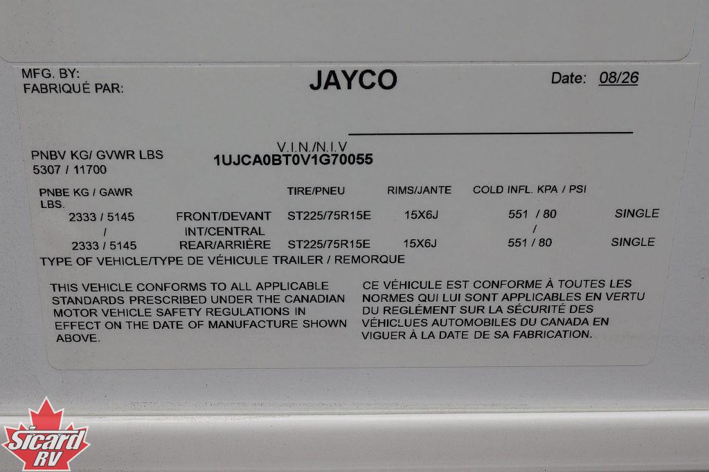 2027 JAYCO EAGLE SLE 34MBL