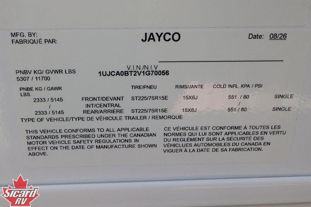 2027 JAYCO EAGLE SLE 34MBL
