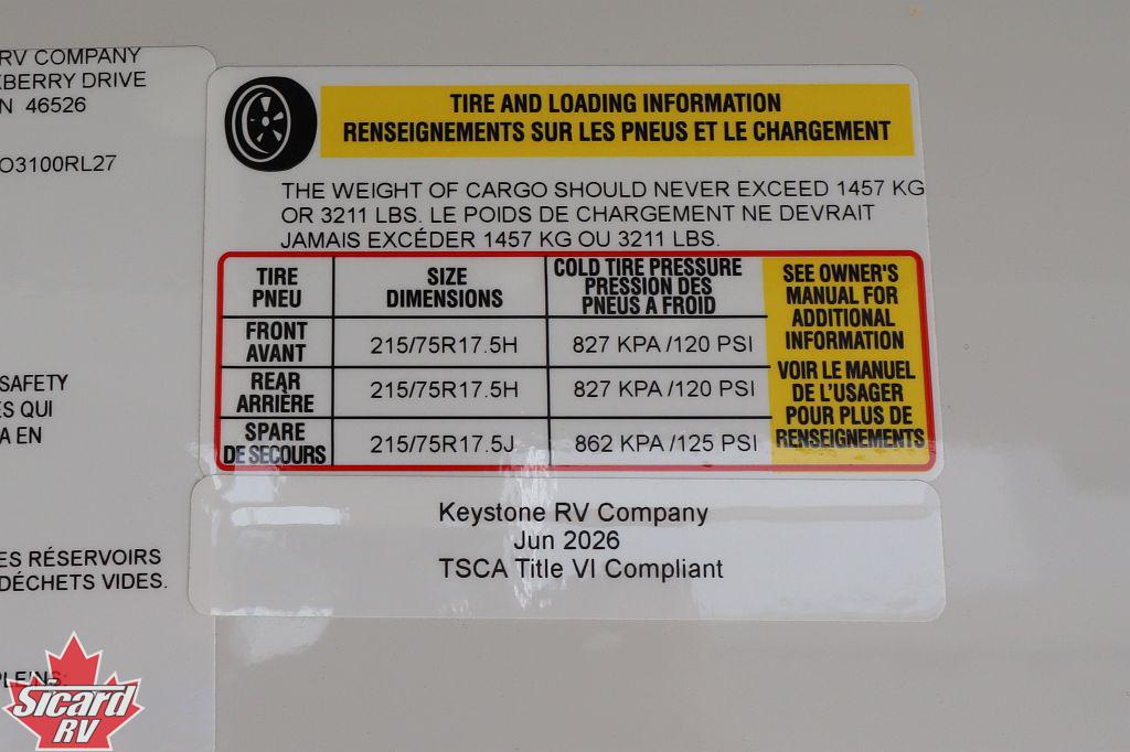 2027 KEYSTONE MONTANA 3100RL