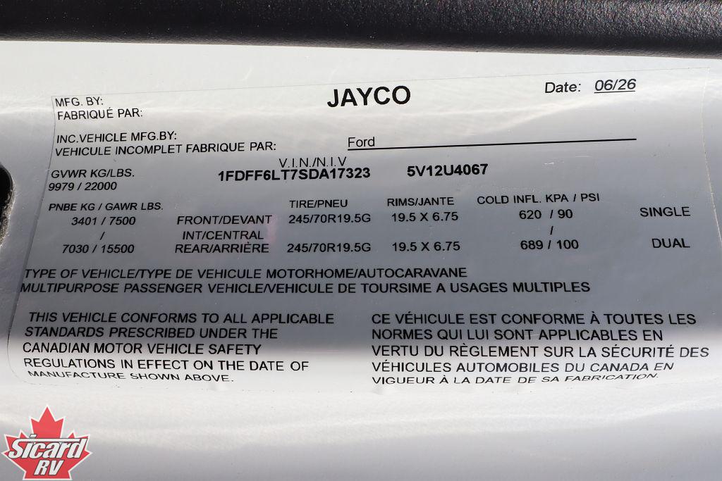 2027 JAYCO GREYHAWK XL 32U