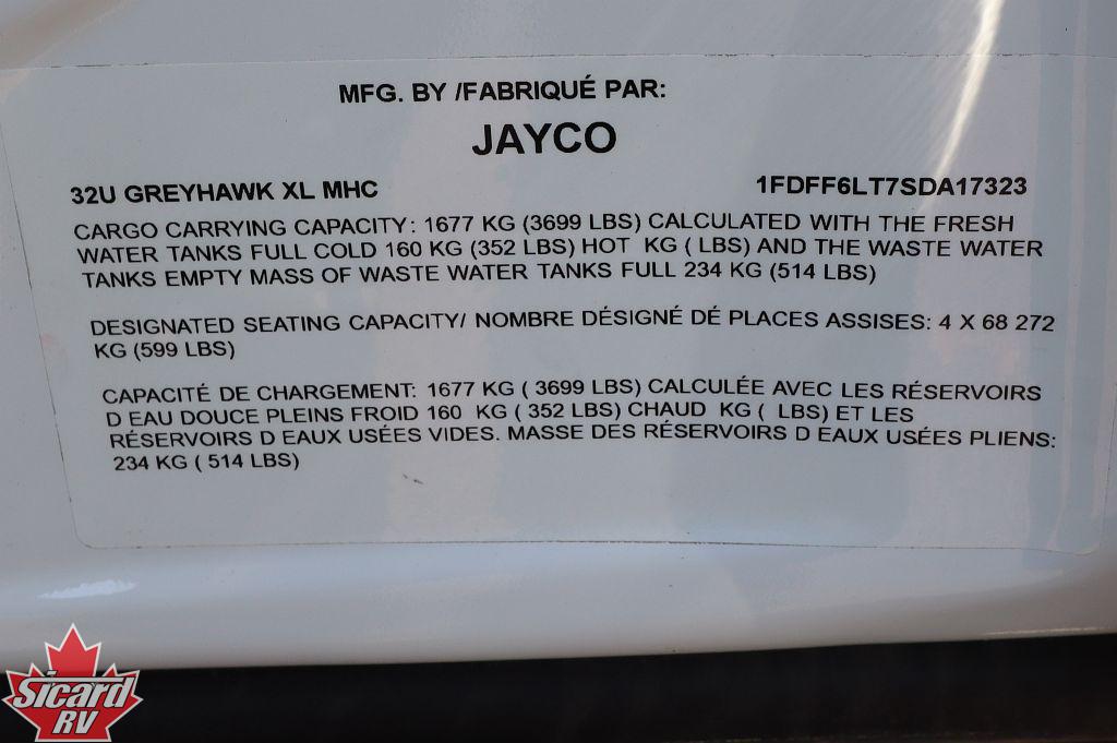 2027 JAYCO GREYHAWK XL 32U