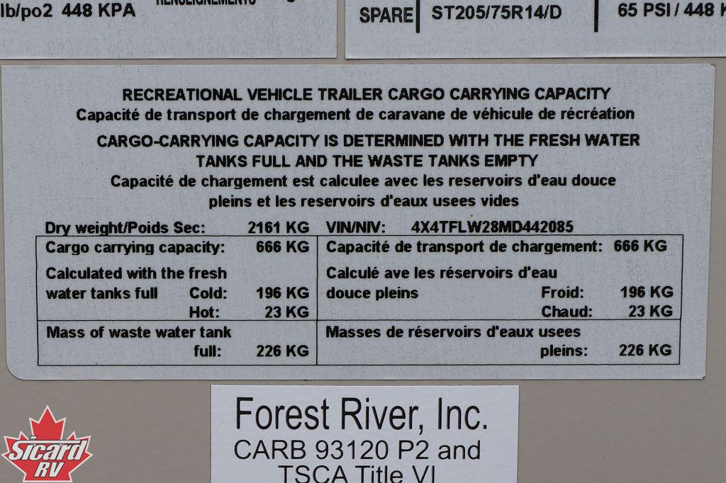2021 FLAGSTAFF MICRO LITE 21DS