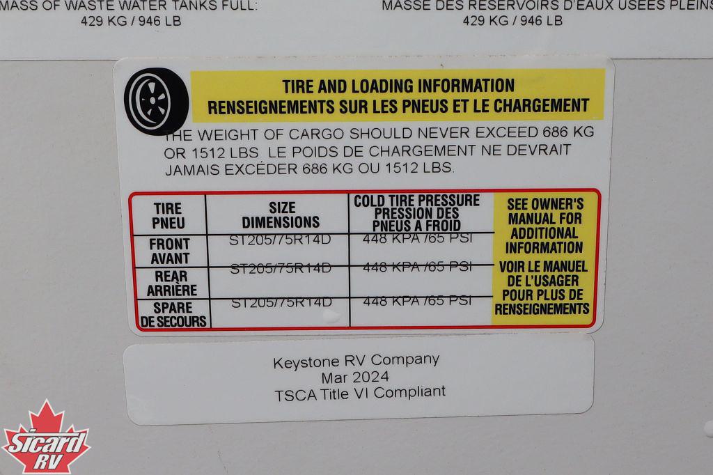 2024 KEYSTONE BULLET 2530RD