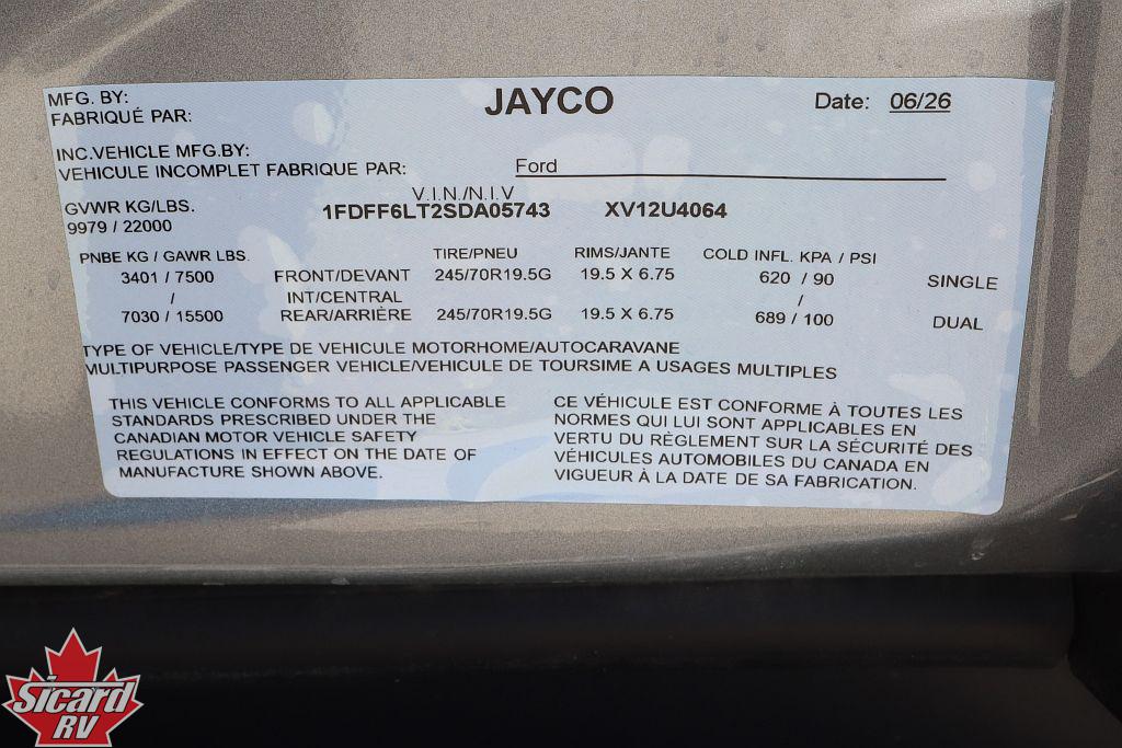2027 JAYCO GREYHAWK XL 32U