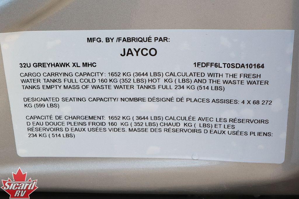 2027 JAYCO GREYHAWK XL 32U