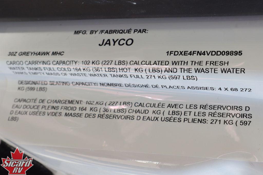 2027 JAYCO GREYHAWK 30Z