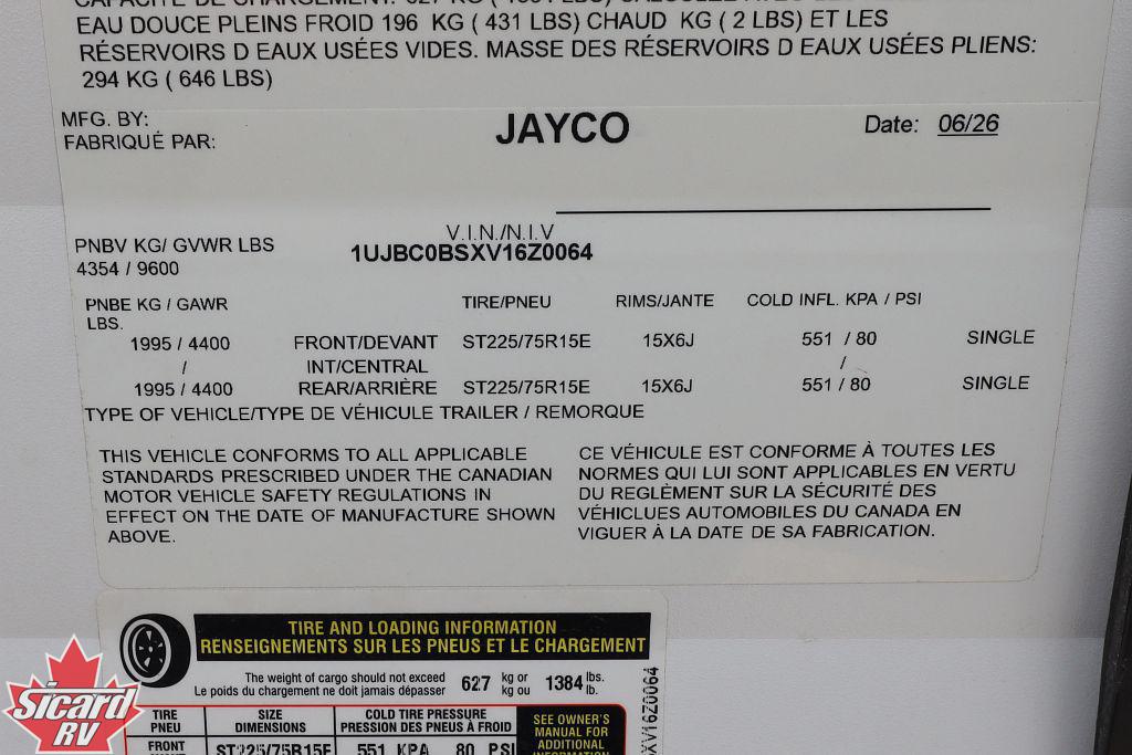 2027 JAYCO JAY FLIGHT 290RLS