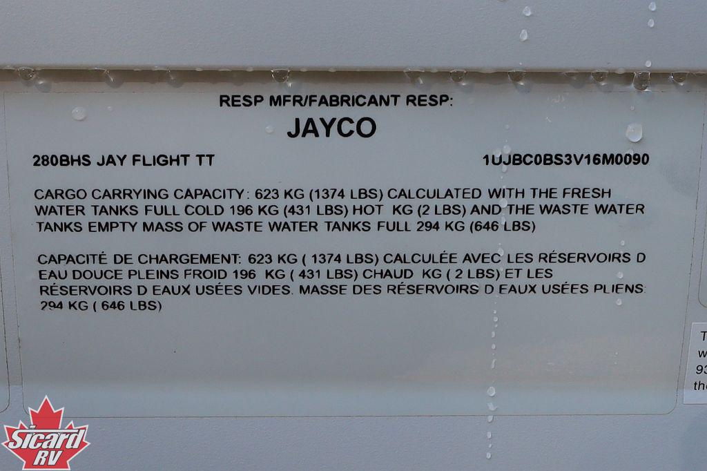 2027 JAYCO JAY FLIGHT 280BHS