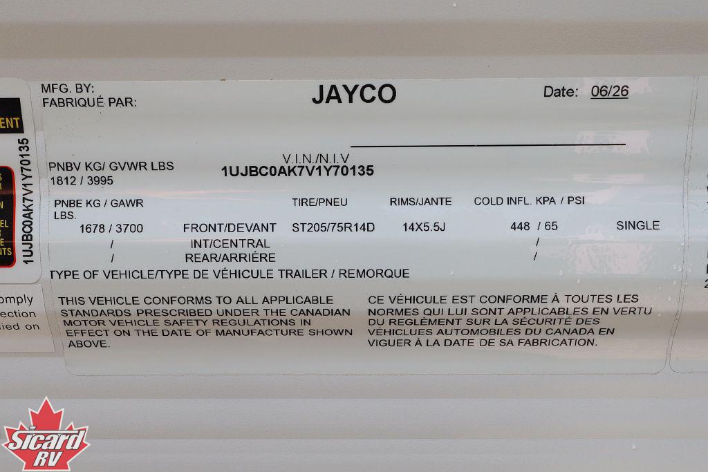 2027 JAYCO JAY FLIGHT 172DB