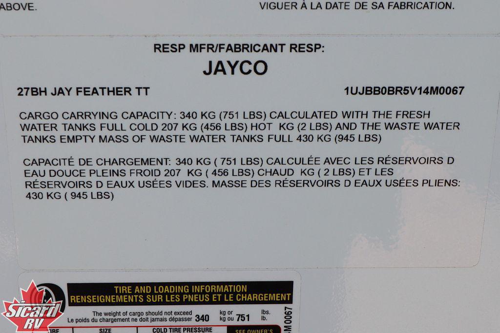 2027 JAYCO JAY FEATHER 27BH