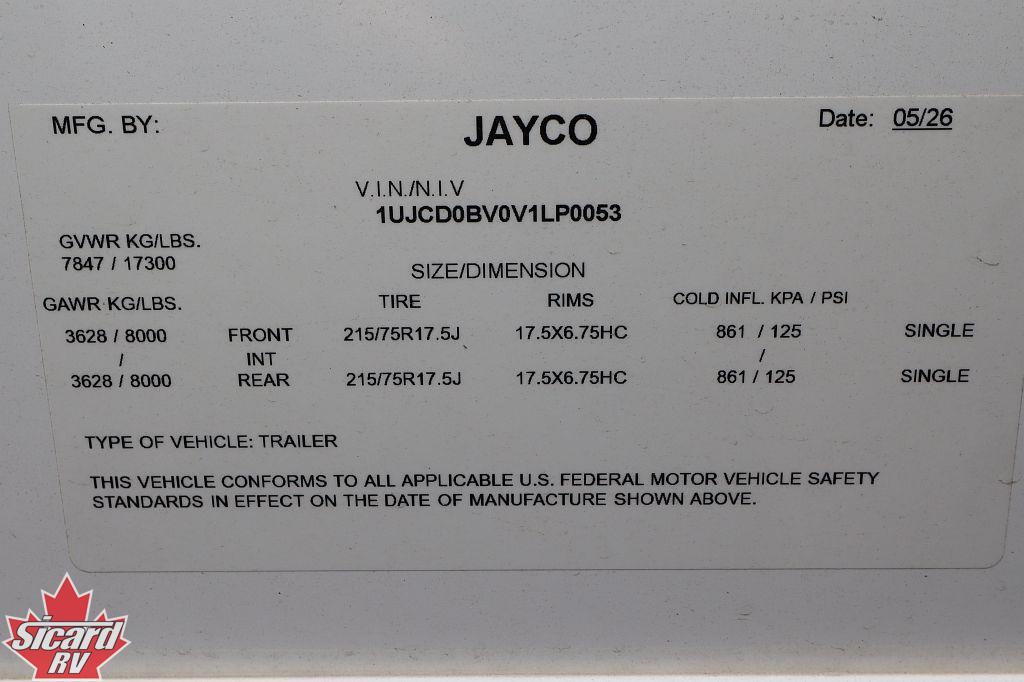 2027 JAYCO NORTH POINT 365RKTS