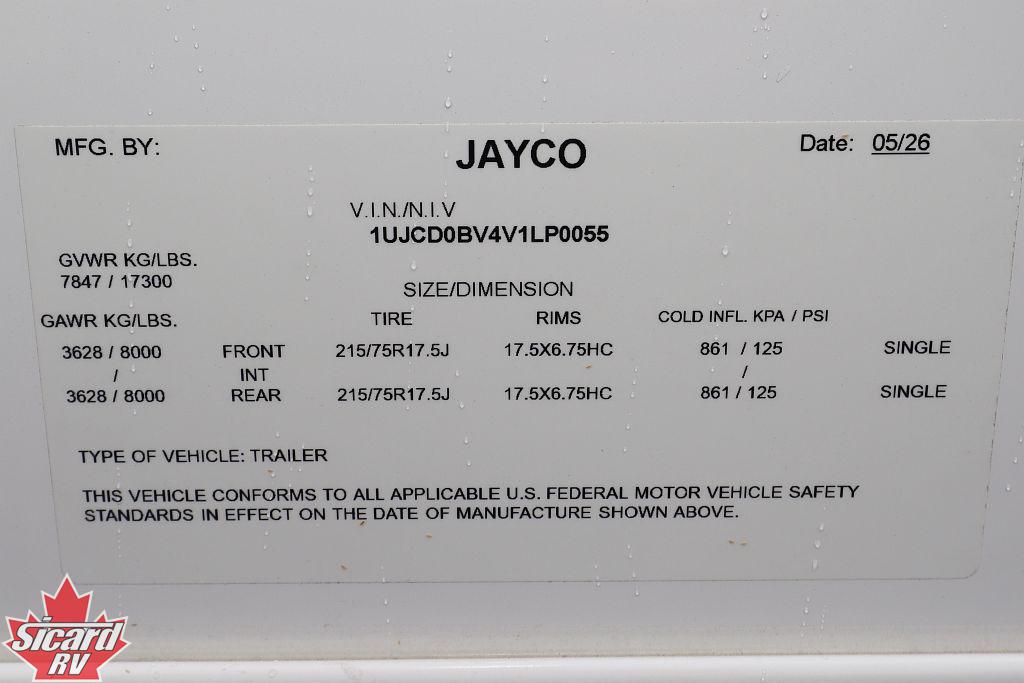 2027 JAYCO NORTH POINT 365RKTS