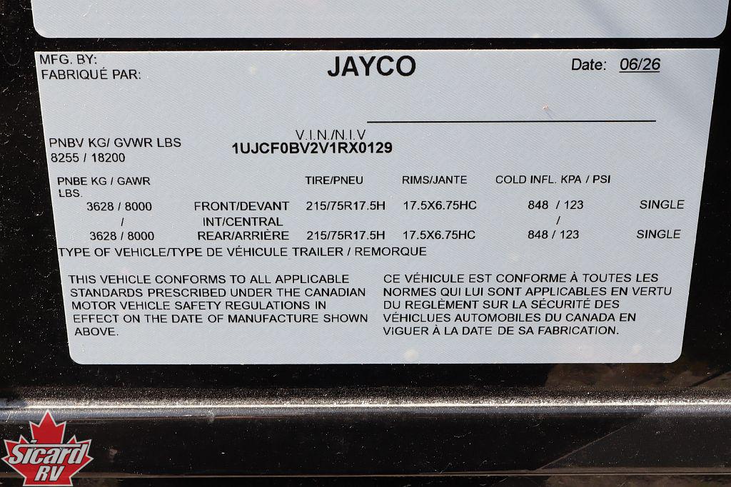 2027 JAYCO PINNACLE 38FBRK