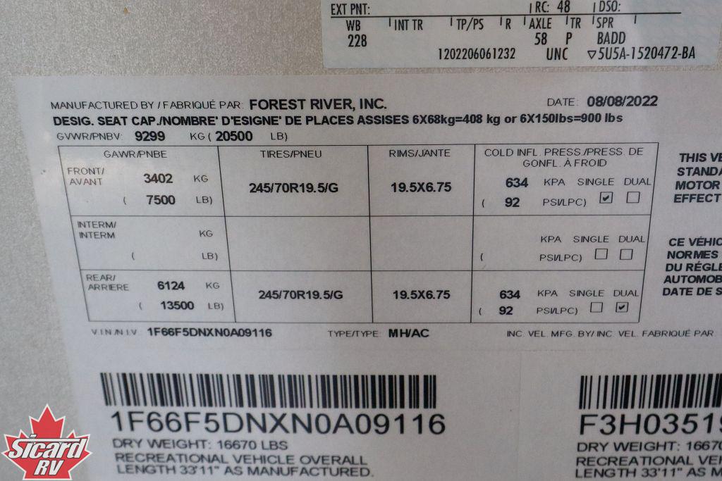 2023 FOREST RIVER FR3 32DS