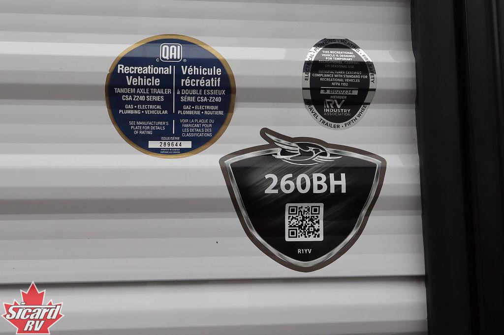 2024 JAYCO JAY FLIGHT SLX 260BH