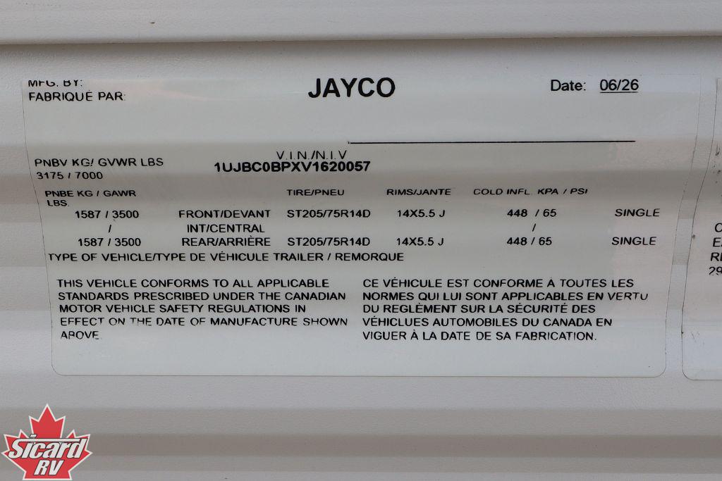 2027 JAYCO JAY FLIGHT 270BHS